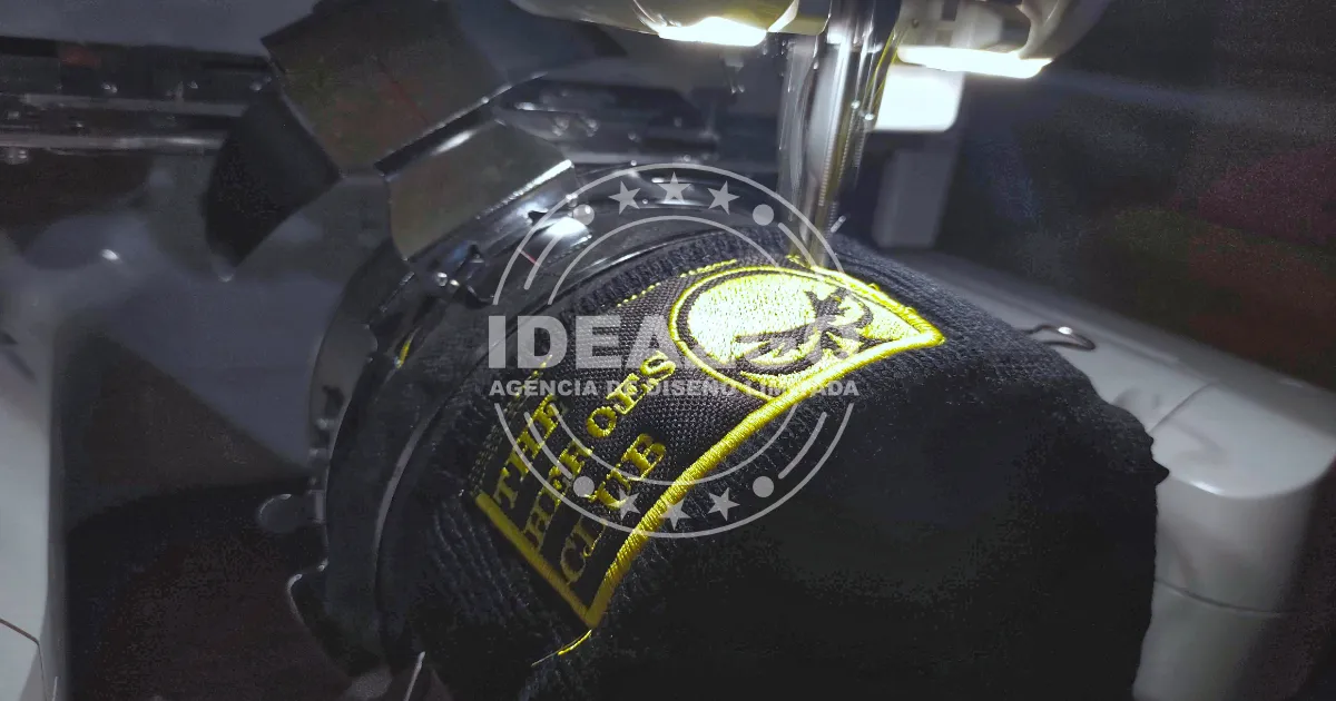 el bordado en proceso sale bien