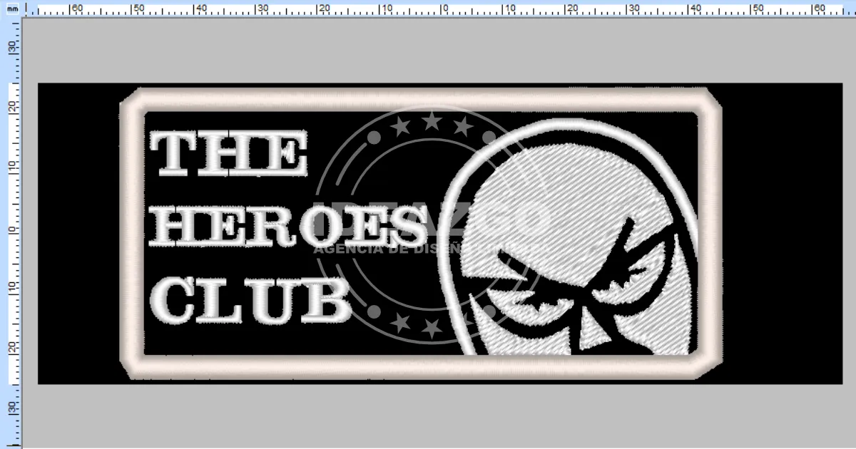 Trabajamos la matriz de bordado