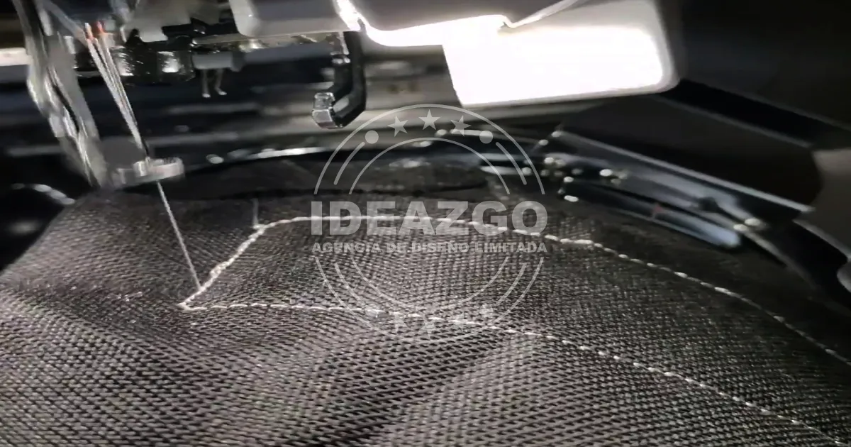 Preparamos el gorro para el bordado