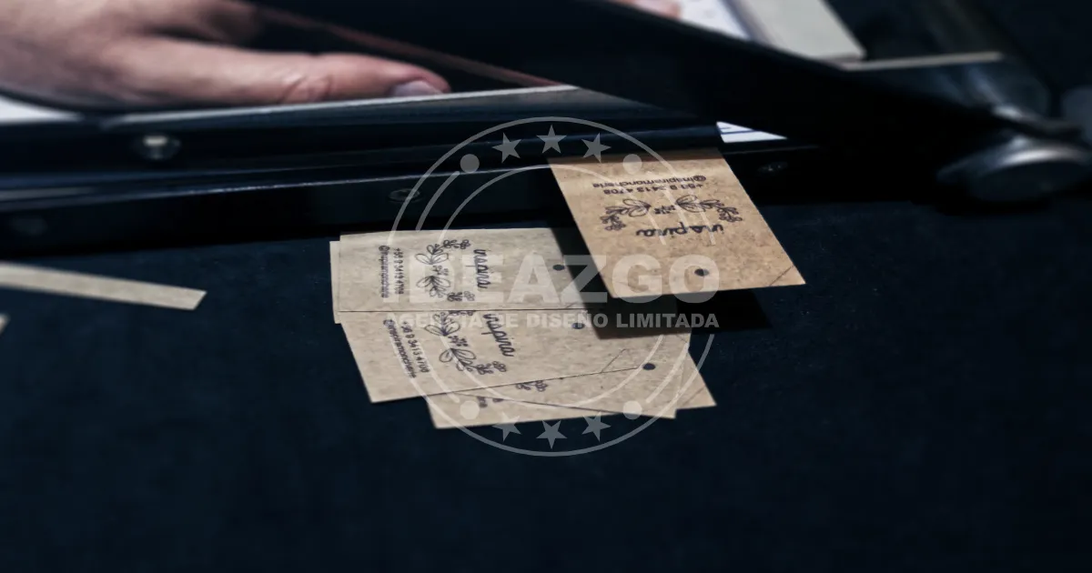 Cortamos cada una usando guillotina