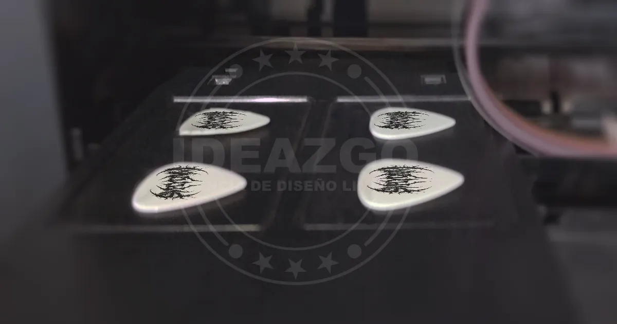 Cada una es impresa con tinta especial