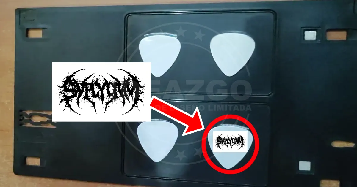 Ajustamos las uñetas a la base de impresion