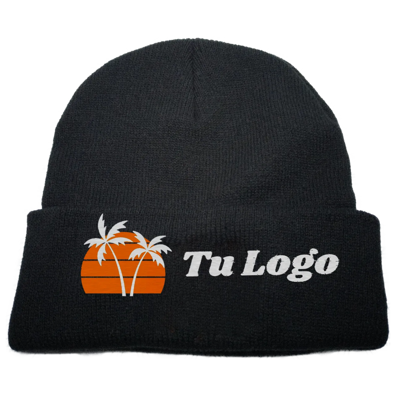 Gorro Negro Bordado Personalizado