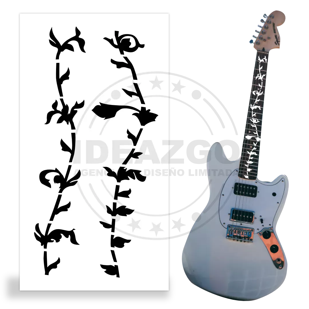 Adhesivos Inlays Tree Of Life para Guitarras