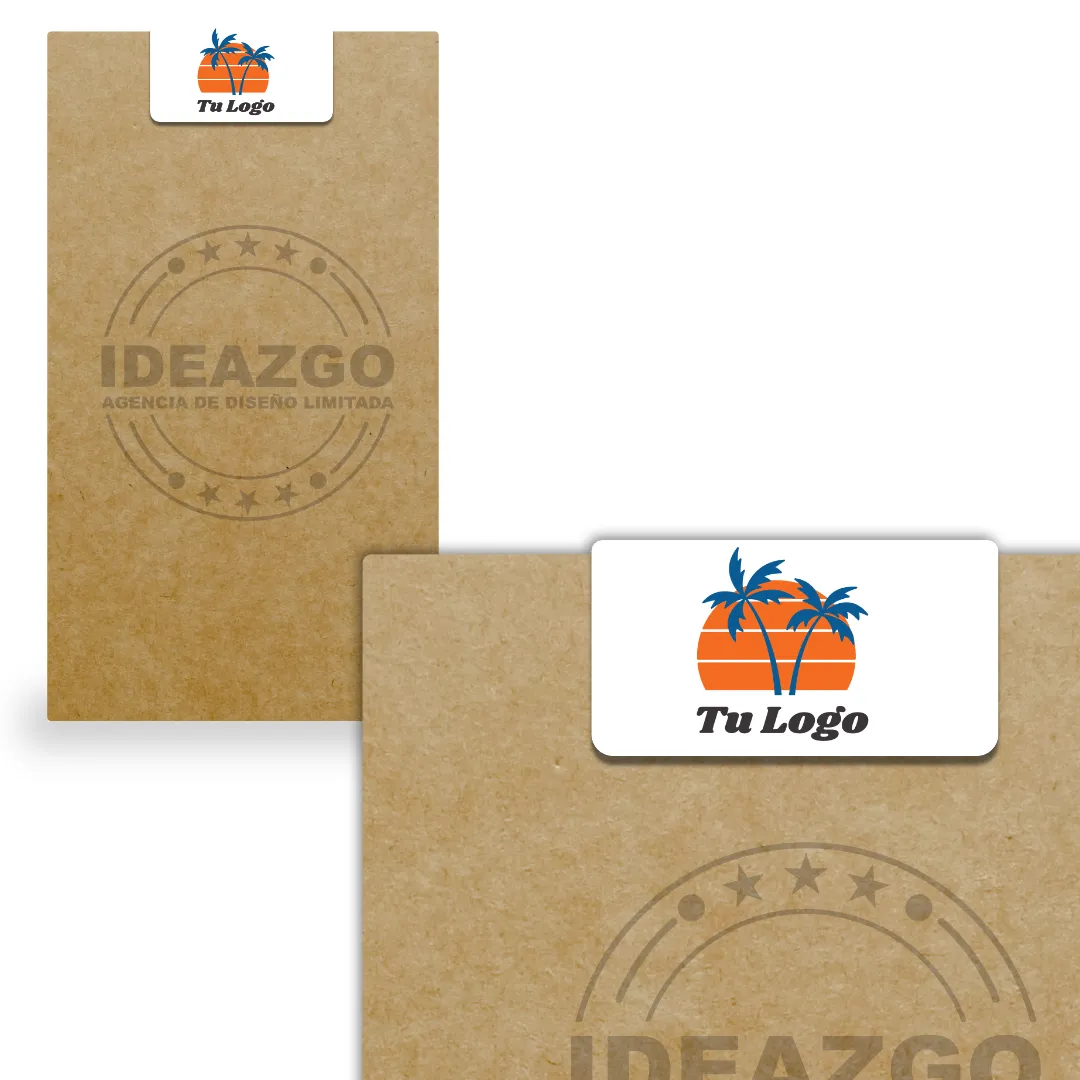 100 Sellos Stickers para Bolsitas