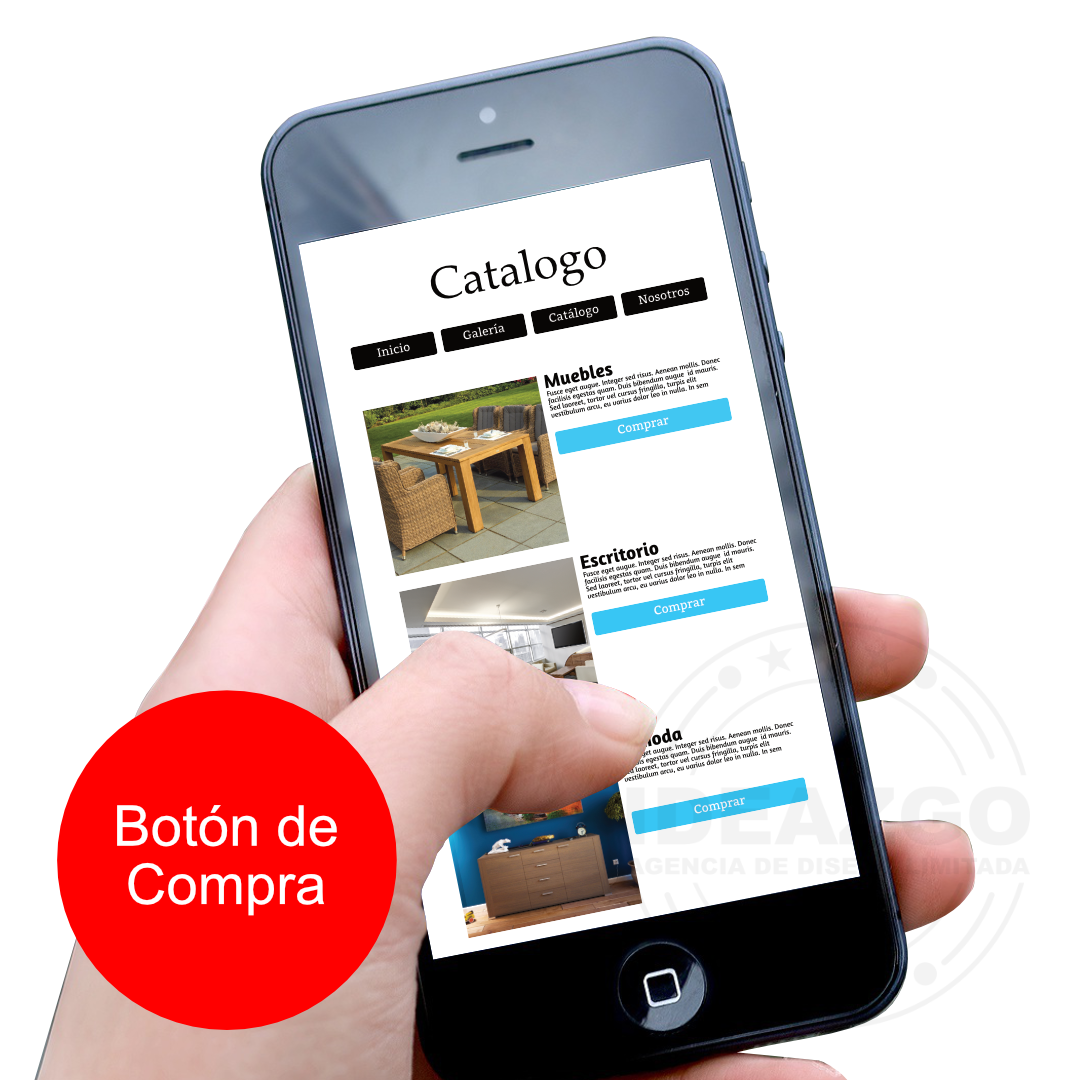 catalogo digital con boton de compra